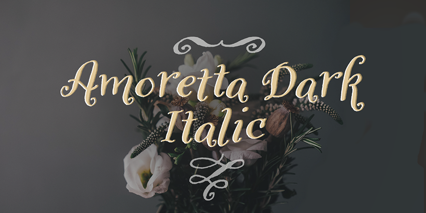 Amoretta Dark Italic