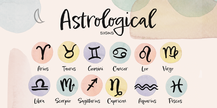 Epicursive Astrological Symbols